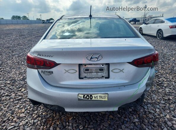 3KPC24A65NE167731 2022 HYUNDAI ACCENT Silver Widok z tyłu
