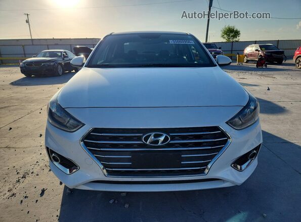 3KPC24A65NE178549 2022 HYUNDAI ACCENT White წინა ხედი