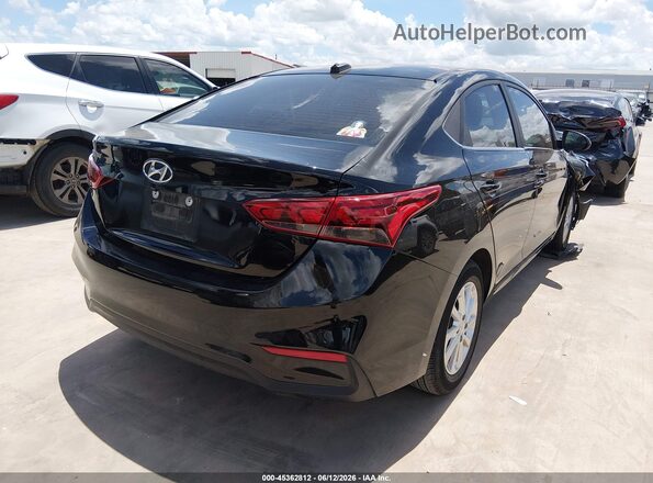 3KPC24A65NE179751 2022 HYUNDAI ACCENT Black უკანა მარჯვენა