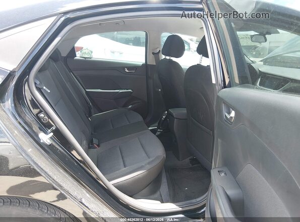 3KPC24A65NE179751 2022 HYUNDAI ACCENT Black VIN კოდის სტიკერის ხედი