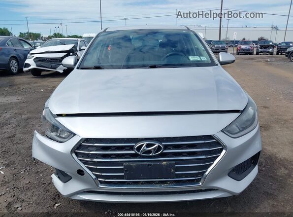 3KPC24A66LE109012 2020 HYUNDAI ACCENT Silver Widok zestawu wskaźników