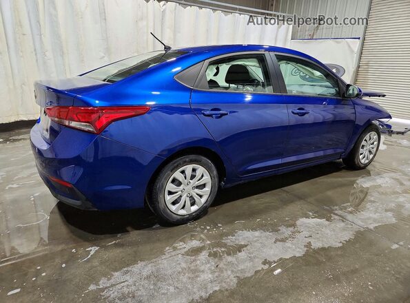 3KPC24A66ME132159 2021 HYUNDAI ACCENT Blue Tył prawy