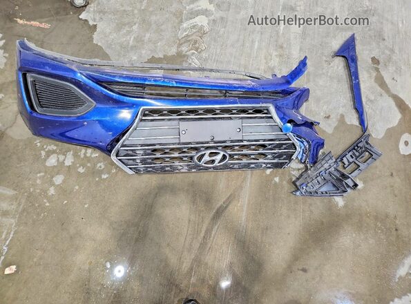 3KPC24A66ME132159 2021 HYUNDAI ACCENT Blue Widok komory silnika
