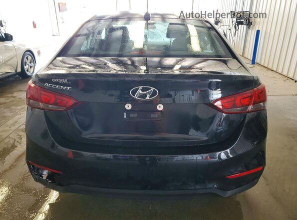 3KPC24A66ME136924 2021 HYUNDAI ACCENT Black უკანა ხედი