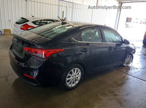 3KPC24A66ME136924 2021 HYUNDAI ACCENT Black უკანა მარჯვენა