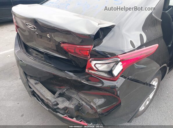 3KPC24A66NE158178 2022 HYUNDAI ACCENT Black Front view