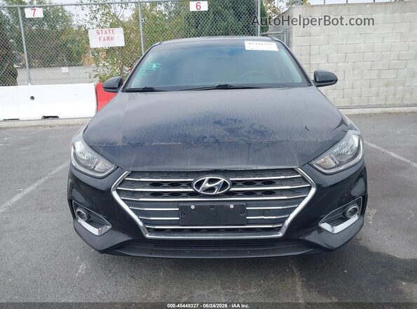3KPC24A66NE158178 2022 HYUNDAI ACCENT Black Rear interior view