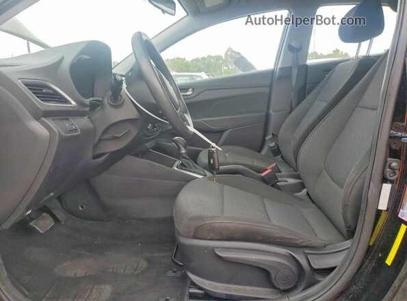 3KPC24A66NE167690 2022 HYUNDAI ACCENT Black Front interior view