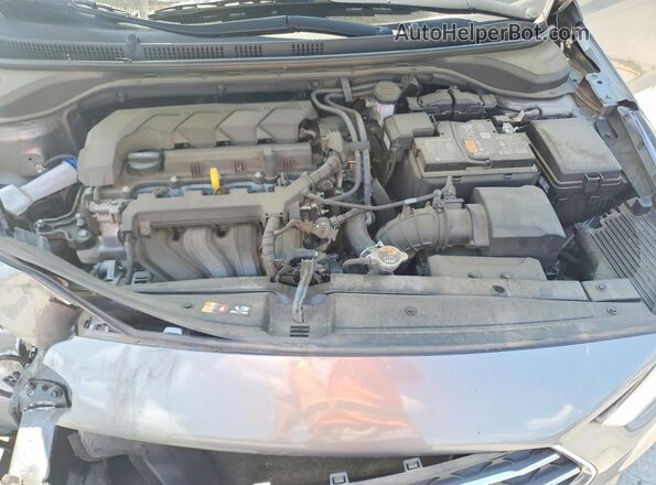 3KPC24A66NE181332 2022 HYUNDAI ACCENT Silver Սալոնի հետևի տեսք