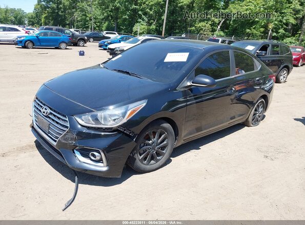 3KPC24A66NE18620  2022 HYUNDAI ACCENT Black Przód lewy