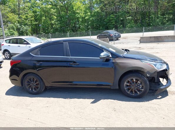 3KPC24A66NE18620  2022 HYUNDAI ACCENT Black Widok zestawu wskaźników