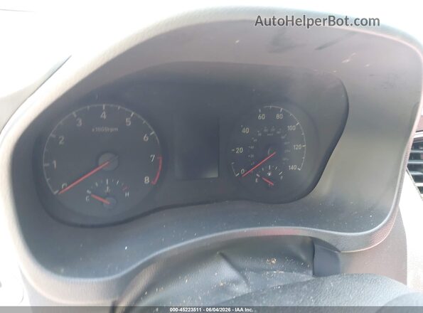 3KPC24A66NE18620  2022 HYUNDAI ACCENT Black Widok wnętrza 360 stopni