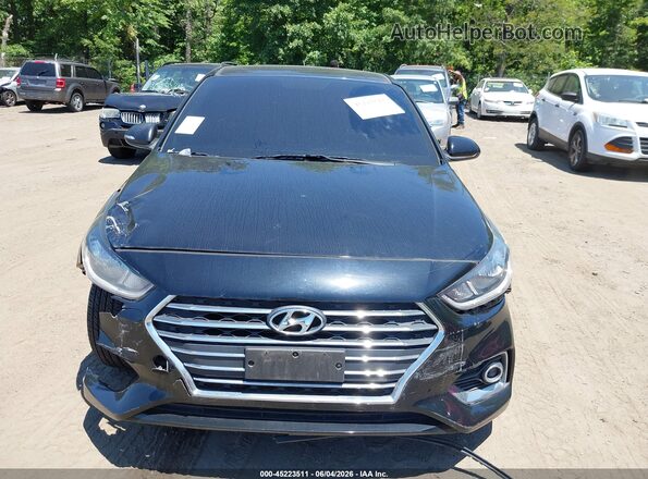 3KPC24A66NE18620  2022 HYUNDAI ACCENT Black Widok deski rozdzielczej