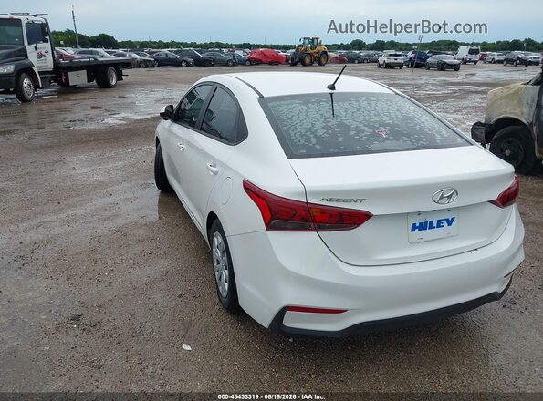 3KPC24A67LE106975 2020 HYUNDAI ACCENT Белый Задняя левая четверть