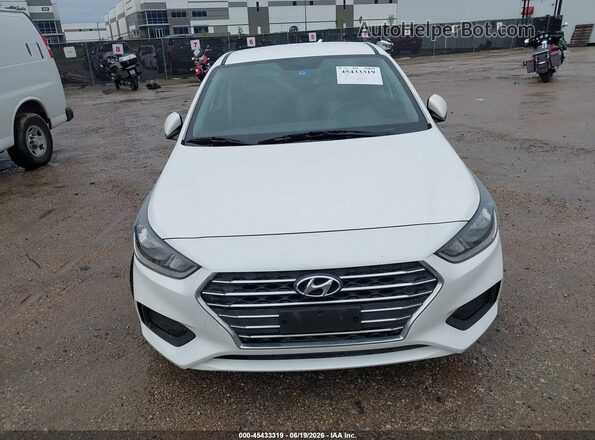 3KPC24A67LE106975 2020 HYUNDAI ACCENT Белый Вид щитка приборов