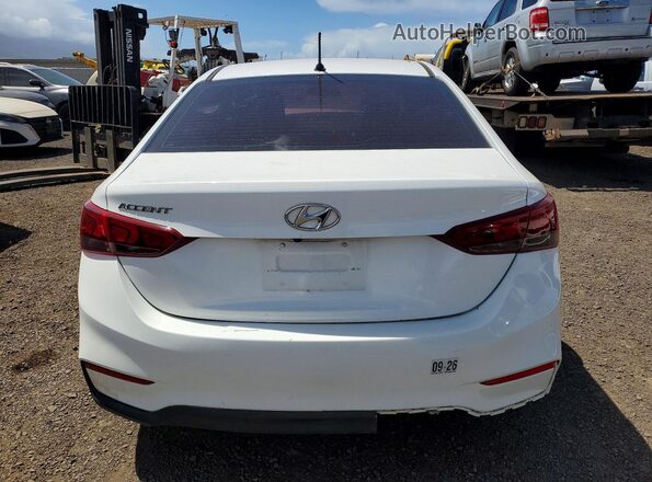 3KPC24A67LE112050 2020 HYUNDAI ACCENT White Rear view