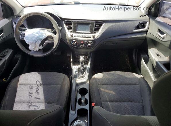 3KPC24A67LE112050 2020 HYUNDAI ACCENT White Dashboard view