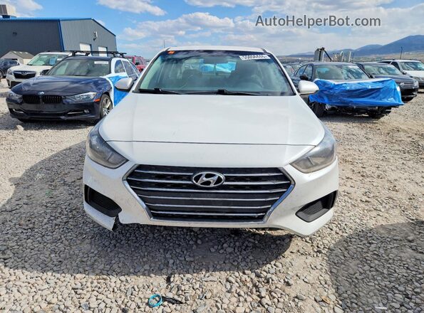 3KPC24A67LE112128 2020 HYUNDAI ACCENT White Դիմացի տեսք