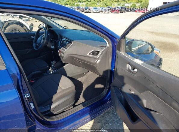 3KPC24A67LE122562 2020 HYUNDAI ACCENT Navy Front interior view