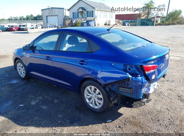 3KPC24A67LE122562 2020 HYUNDAI ACCENT Navy Rear left