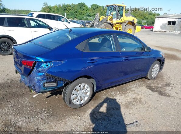 3KPC24A67LE122562 2020 HYUNDAI ACCENT Navy Rear right