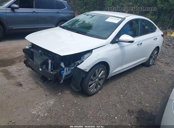 3KPC24A67NE158187 2022 HYUNDAI ACCENT Белый Передняя левая четверть