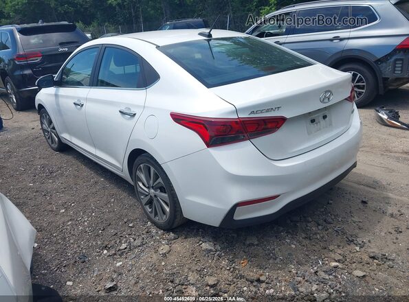 3KPC24A67NE158187 2022 HYUNDAI ACCENT Белый Задняя левая четверть