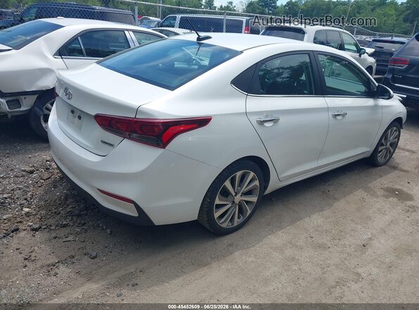 3KPC24A67NE158187 2022 HYUNDAI ACCENT Белый Задняя правая четверть
