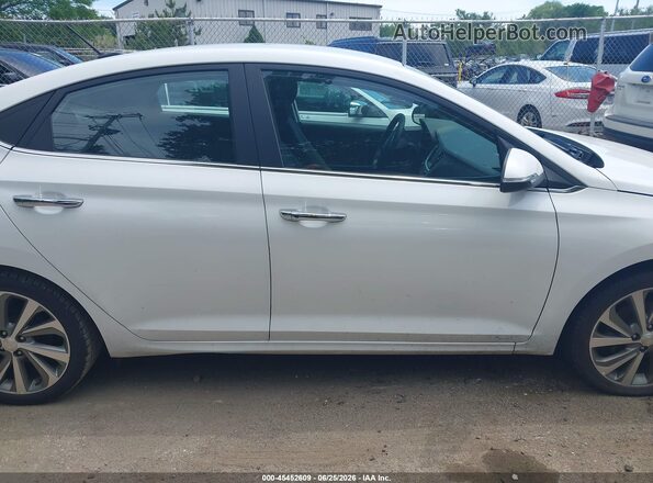 3KPC24A67NE158187 2022 HYUNDAI ACCENT Белый Панорамный вид салона 360°