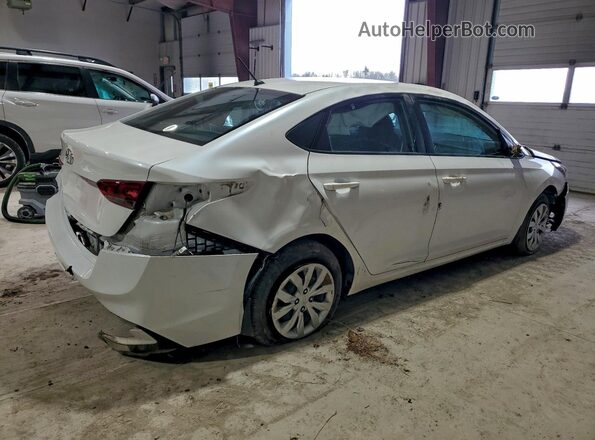 3KPC24A67NE180495 2022 HYUNDAI ACCENT White Задня права чверть