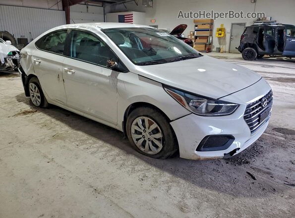 3KPC24A67NE180495 2022 HYUNDAI ACCENT White Передня права чверть