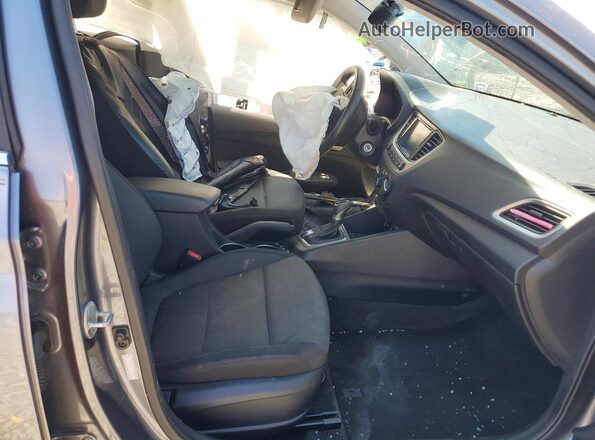 3KPC24A68LE090642 2020 HYUNDAI ACCENT Gray Vista interior delantera