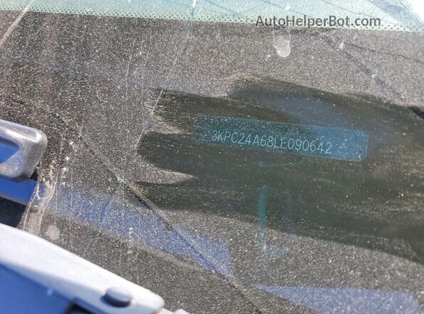 3KPC24A68LE090642 2020 HYUNDAI ACCENT Gray Vista del compartimento del motor