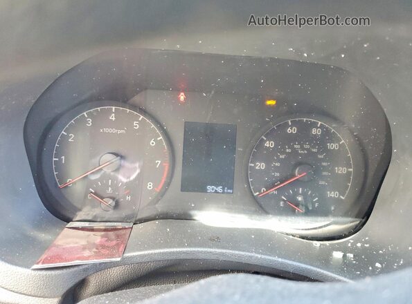 3KPC24A68LE090642 2020 HYUNDAI ACCENT Gray Vista del cuadro de instrumentos