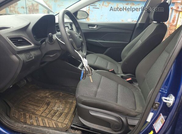 3KPC24A68ME136262 2021 HYUNDAI ACCENT Blue 