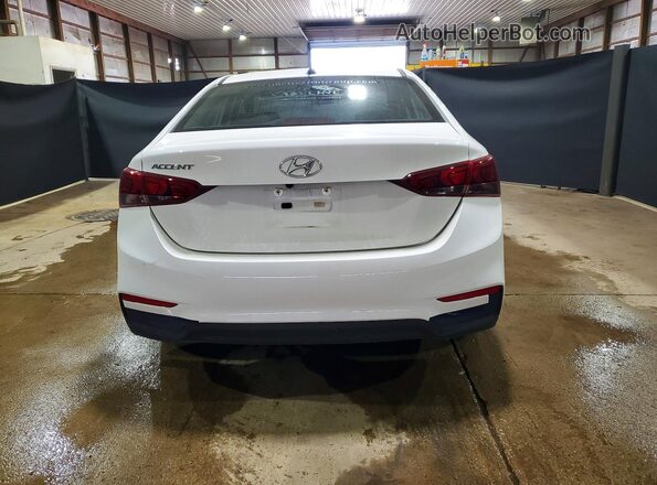 3KPC24A68ME152459 2021 HYUNDAI ACCENT White Widok z tyłu