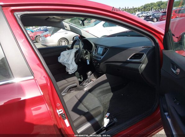 3KPC24A68NE168386 2022 HYUNDAI ACCENT Red წინა სალონის ხედი