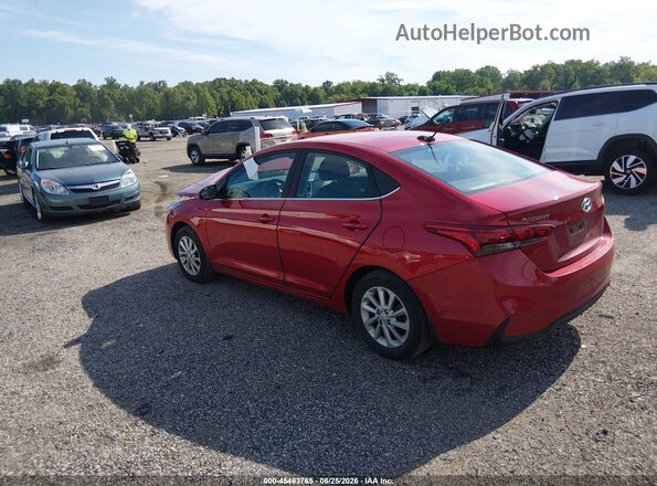 3KPC24A68NE168386 2022 HYUNDAI ACCENT Red უკანა მარცხენა