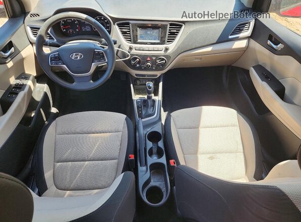 3KPC24A68NE174348 2022 HYUNDAI ACCENT Red 