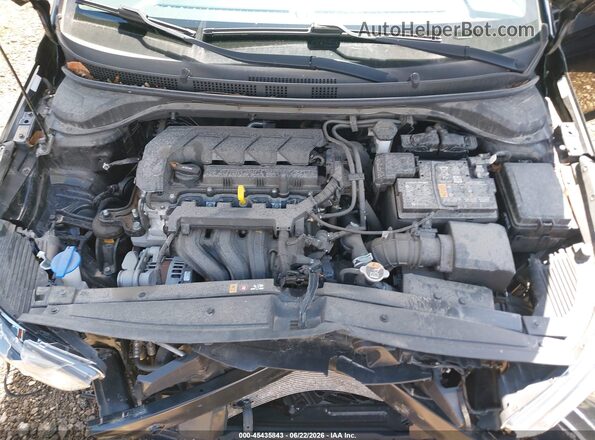 3KPC24A68NE177539 2022 HYUNDAI ACCENT Black უკანა ხედი