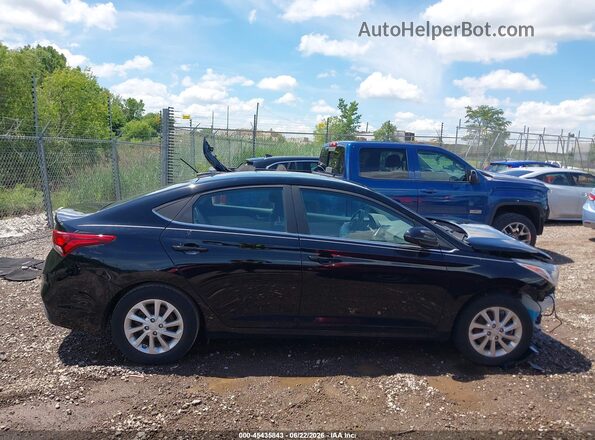 3KPC24A68NE177539 2022 HYUNDAI ACCENT Black სალონის 360-გრადუსიანი ხედი