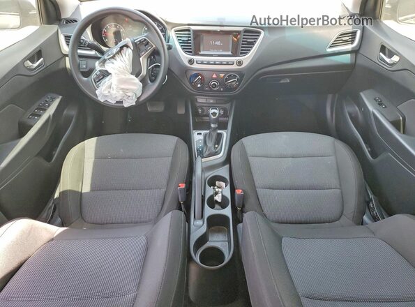 3KPC24A68NE186340 2022 HYUNDAI ACCENT Gray Առջևի վահանակի տեսք