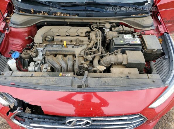 3KPC24A69ME137825 2021 HYUNDAI ACCENT Red 