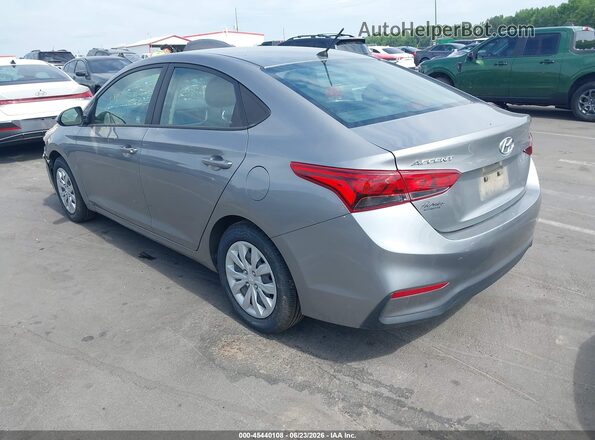 3KPC24A69ME146878 2021 HYUNDAI ACCENT Gray Задня ліва чверть