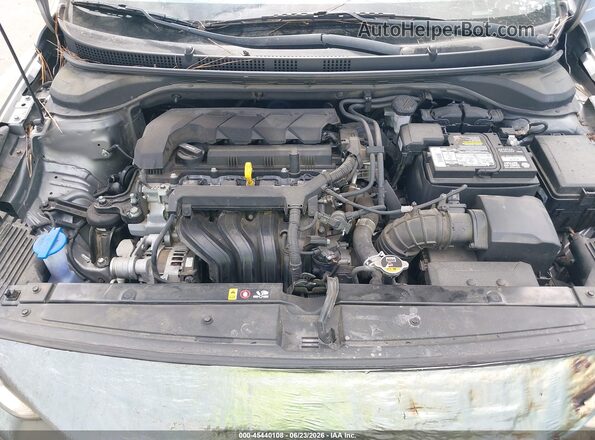 3KPC24A69ME146878 2021 HYUNDAI ACCENT Gray Вид ззаду