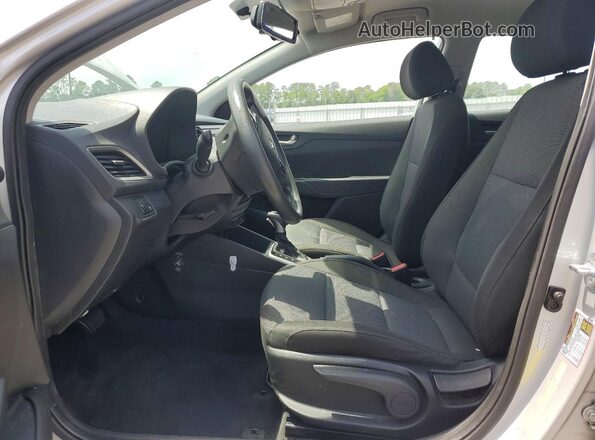 3KPC24A69ME149019 2021 HYUNDAI ACCENT Silver Vista interior delantera