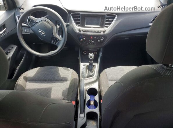 3KPC24A69ME149019 2021 HYUNDAI ACCENT Silver Vista del salpicadero