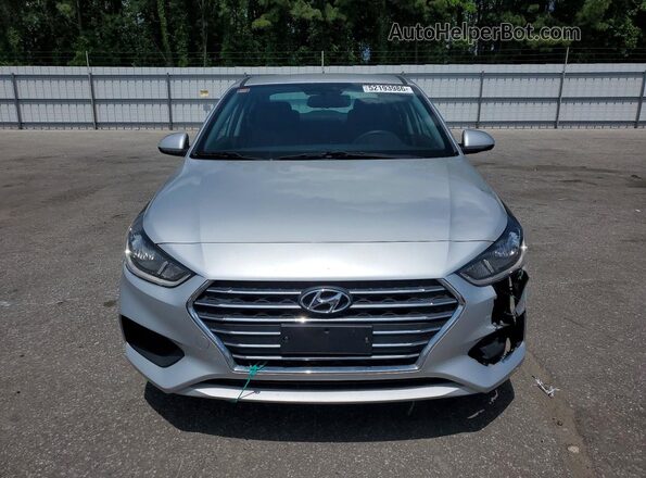 3KPC24A69ME149019 2021 HYUNDAI ACCENT Silver Vista frontal