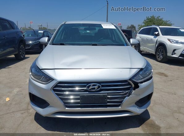 3KPC24A69ME149084 2021 HYUNDAI ACCENT Silver უკანა სალონის ხედი