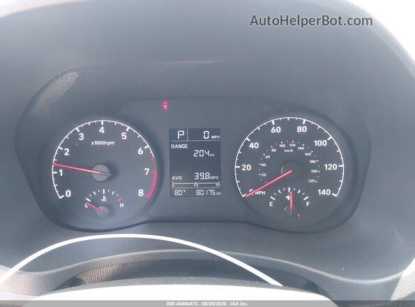 3KPC24A69ME149084 2021 HYUNDAI ACCENT Silver უკანა სავარძლების ხედი
